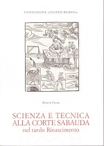 Martin FRANK, Scienza e Tecnica alla Corte Sabauda nel tardo Rinascimento