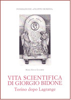 Maria Giulia LUGARESI, Vita scientifica di Giorgio Bidone. Torino dopo Lagrange